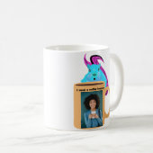 Naughty Squirrel #448 Coffee Human Koffiemok (Voorkant rechts)