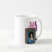 Naughty Squirrel #456 Koffee Human Koffiemok (Voorkant rechts)