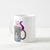 Naughty Squirrel #456 Koffee Human Koffiemok (Voorkant links)