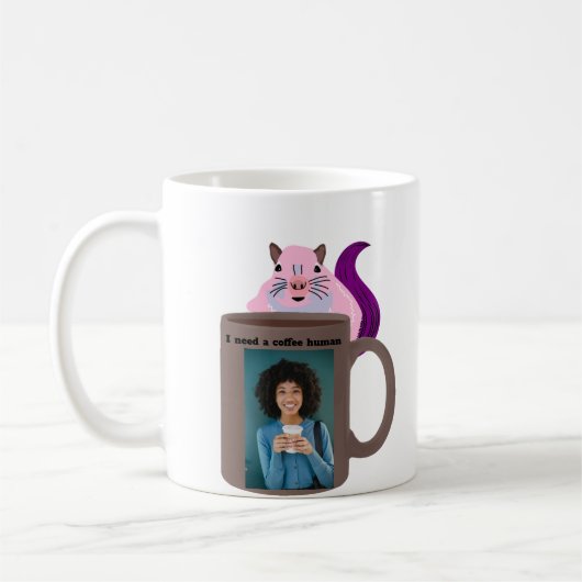Naughty Squirrel #456 Koffee Human Koffiemok (Links)