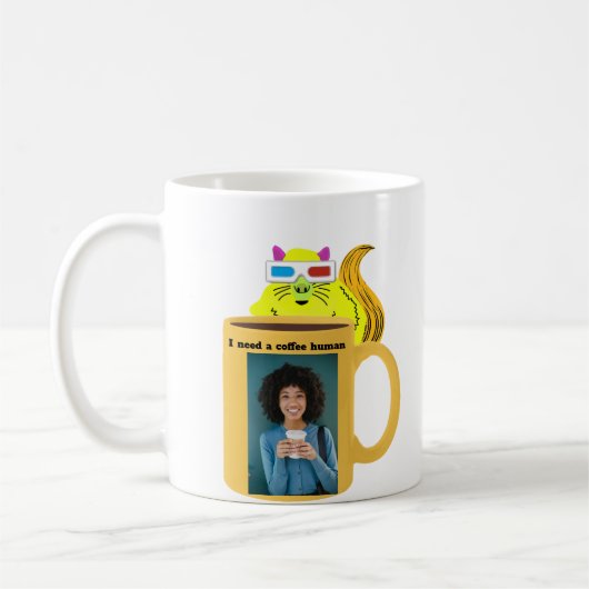 Naughty Squirrel #463 Coffee Human Koffiemok (Links)