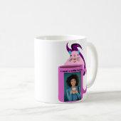 Naughty Squirrel #465 Coffee Human Koffiemok (Voorkant rechts)