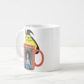 Naughty Squirrel #493 Coffee Human Koffiemok (Voorkant links)