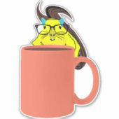 Naughty Squirrel #493 Sticker (Voorkant)