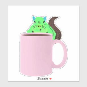 Naughty Squirrel #498 Sticker
