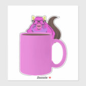 Naughty Squirrel #514 Sticker (Vel)