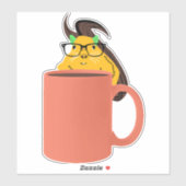 Naughty Squirrel #515 Sticker (Vel)