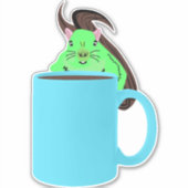 Naughty Squirrel #522 Sticker (Voorkant)