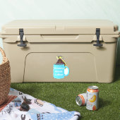 Naughty Squirrel #524 Koffiebeker Sticker (Koeler)