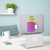 Naughty Squirrel #530 Sticker (Laptop op bureau)