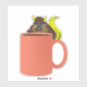 Naughty Squirrel #538 Sticker (Vel)