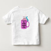 Naughty Squirrel #539 Toddler Kinder Shirts (Achterkant)