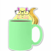 Naughty Squirrel #542 Sticker (Voorkant)