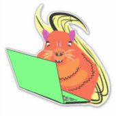 Naughty Squirrel #54 Sticker (Voorkant)