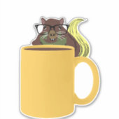 Naughty Squirrel #551 Sticker (Voorkant)