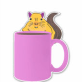 Naughty Squirrel #590 Sticker (Voorkant)