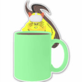 Naughty Squirrel #620 Sticker (Voorkant)