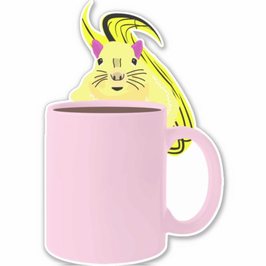 Naughty Squirrel #621 Sticker (Voorkant)