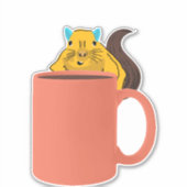 Naughty Squirrel #636 Sticker (Voorkant)