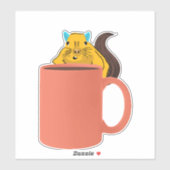Naughty Squirrel #636 Sticker (Vel)