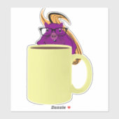 Naughty Squirrel #640 Sticker (Vel)