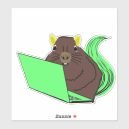 Naughty Squirrel #64 Sticker