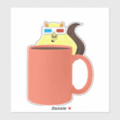 Naughty Squirrel #679 Sticker (Vel)