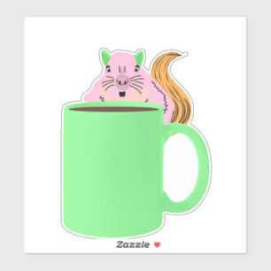 Naughty Squirrel #681 Sticker