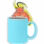 Naughty Squirrel #702 Sticker (Voorkant)