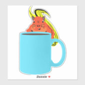 Naughty Squirrel #702 Sticker (Vel)