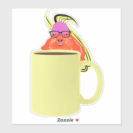 Naughty Squirrel #723 Sticker (Vel)
