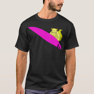 Naughty Squirrel 754 Surfing T-shirt