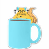 Naughty Squirrel #759 Sticker (Voorkant)