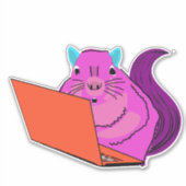 Naughty Squirrel #76 Sticker (Voorkant)