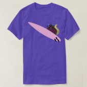 Naughty Squirrel 776 Surfing T-shirt (Design voorkant)