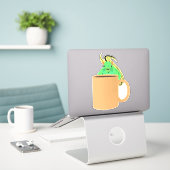 Naughty Squirrel #800 Sticker (Laptop op bureau)