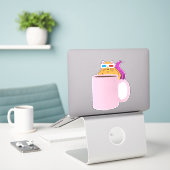 Naughty Squirrel #860 Sticker (Laptop op bureau)