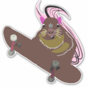 Naughty Squirrel #87 Sticker (Voorkant)