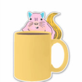 Naughty Squirrel #891 Sticker (Voorkant)