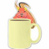 Naughty Squirrel #897 Sticker (Voorkant)