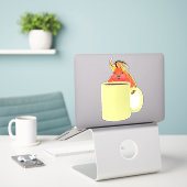 Naughty Squirrel #897 Sticker (Laptop op bureau)