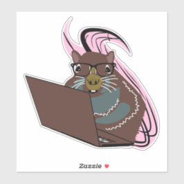 Naughty Squirrel #90 Sticker