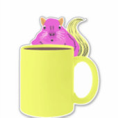 Naughty Squirrel #922 Sticker (Voorkant)