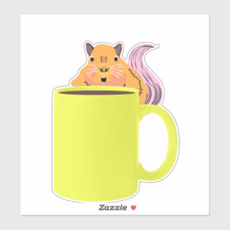 Naughty Squirrel #949 Sticker