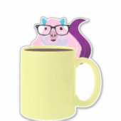 Naughty Squirrel #978 Sticker (Voorkant)