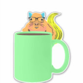 Naughty Squirrel #978 Sticker (Voorkant)