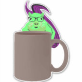 Naughty Squirrel #978 Sticker (Voorkant)