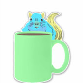 Naughty Squirrel #978 Sticker (Voorkant)