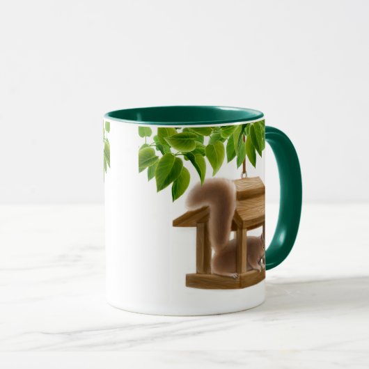 Naughty Squirrel Mok (Voorkant rechts)