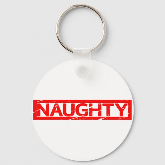 Naughty Stamp Sleutelhanger (Voorkant)